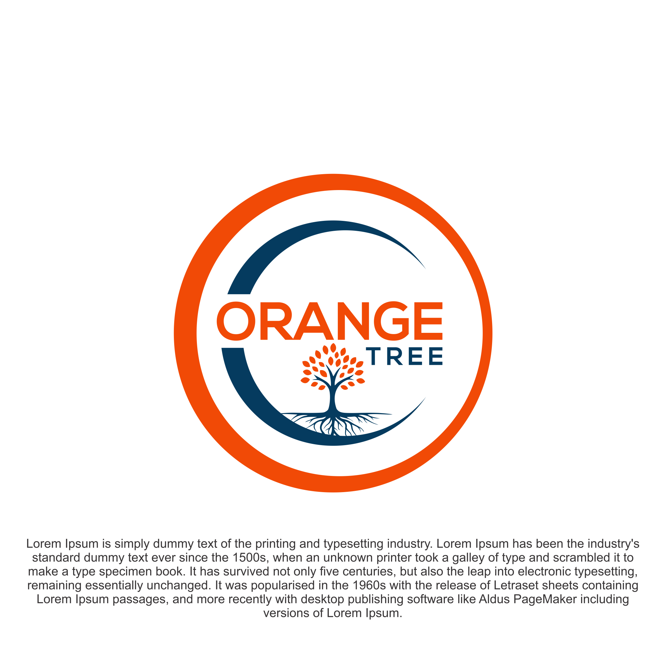 Logo Design by diego costa for Orange Tree | Design #35073865
