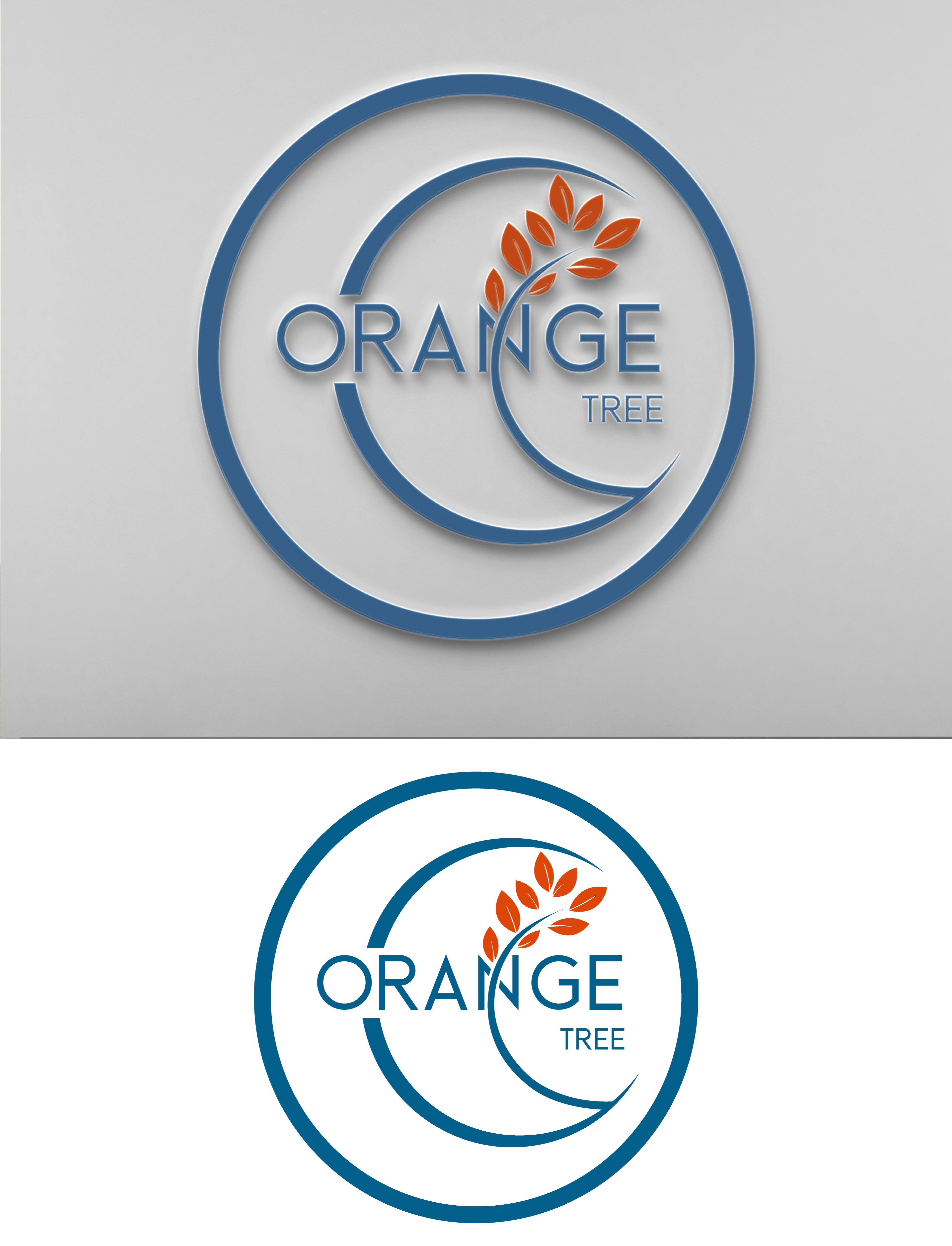 Logo Design by AKTech for Orange Tree | Design #35078605