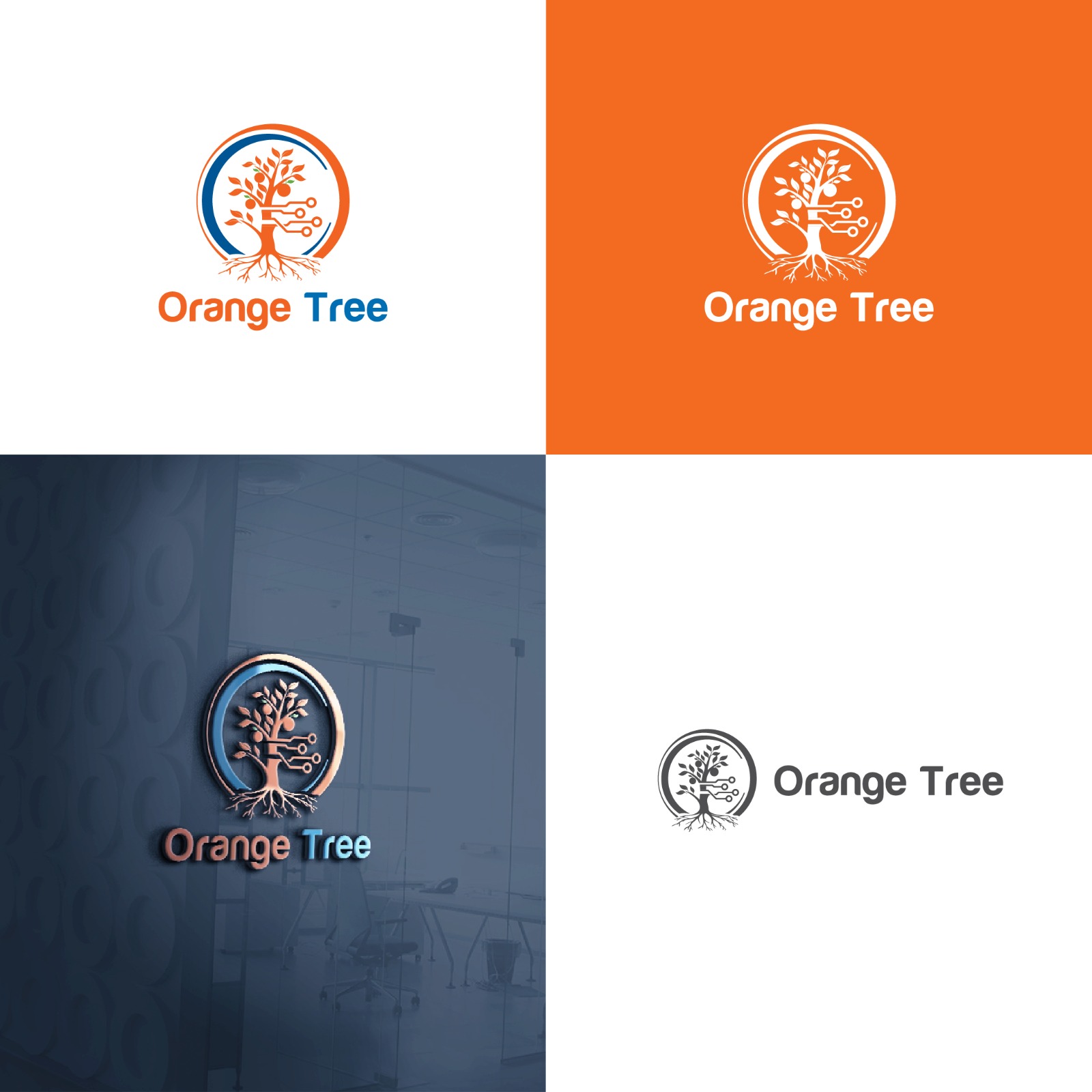 Logo Design by AL-BARAKAH for Orange Tree | Design #35076118