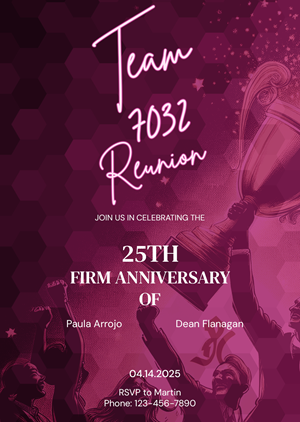 Invitation Design by Kevin Indiaka for Goldman Sachs | Design: #35101366