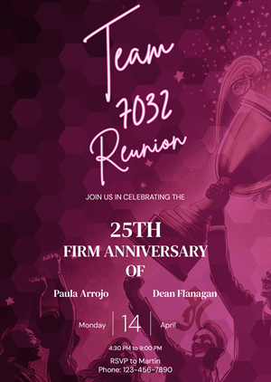Invitation Design by Kevin Indiaka for Goldman Sachs | Design: #35103705