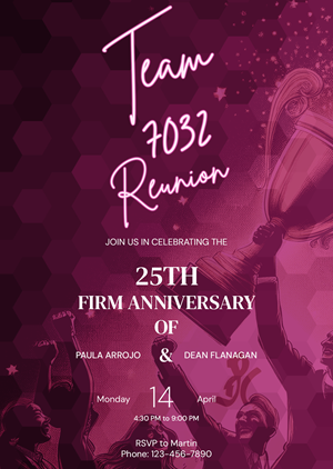 Invitation Design by Kevin Indiaka for Goldman Sachs | Design: #35104243
