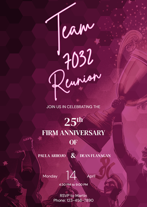 Invitation Design by Kevin Indiaka for Goldman Sachs | Design: #35106181