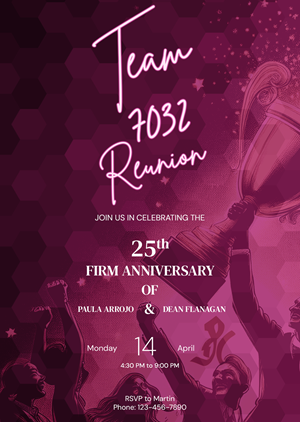 Invitation Design by Kevin Indiaka for Goldman Sachs | Design: #35106377