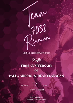 Invitation Design by Kevin Indiaka for Goldman Sachs | Design: #35109424