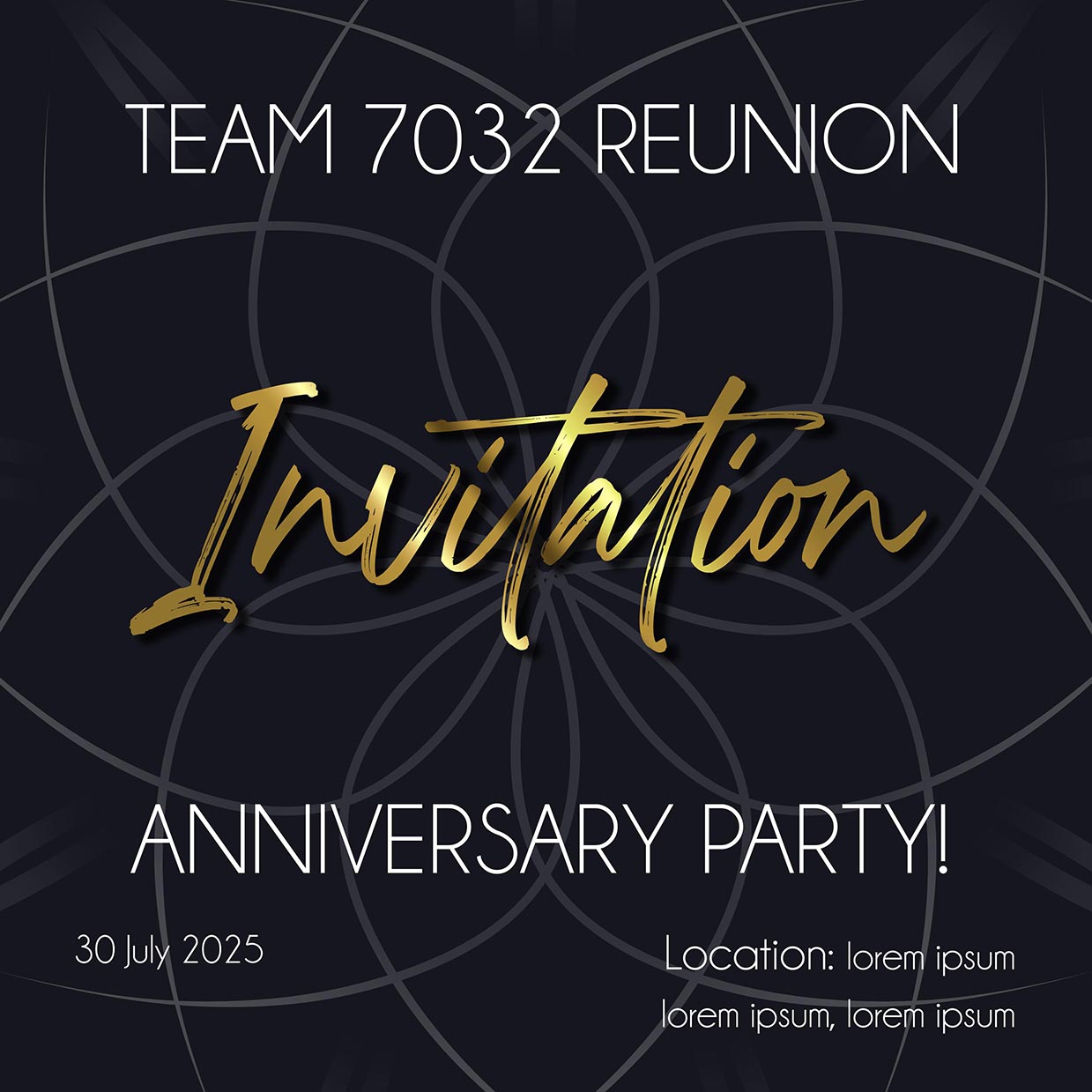 Invitation Design by ioio for Goldman Sachs | Design #35062782