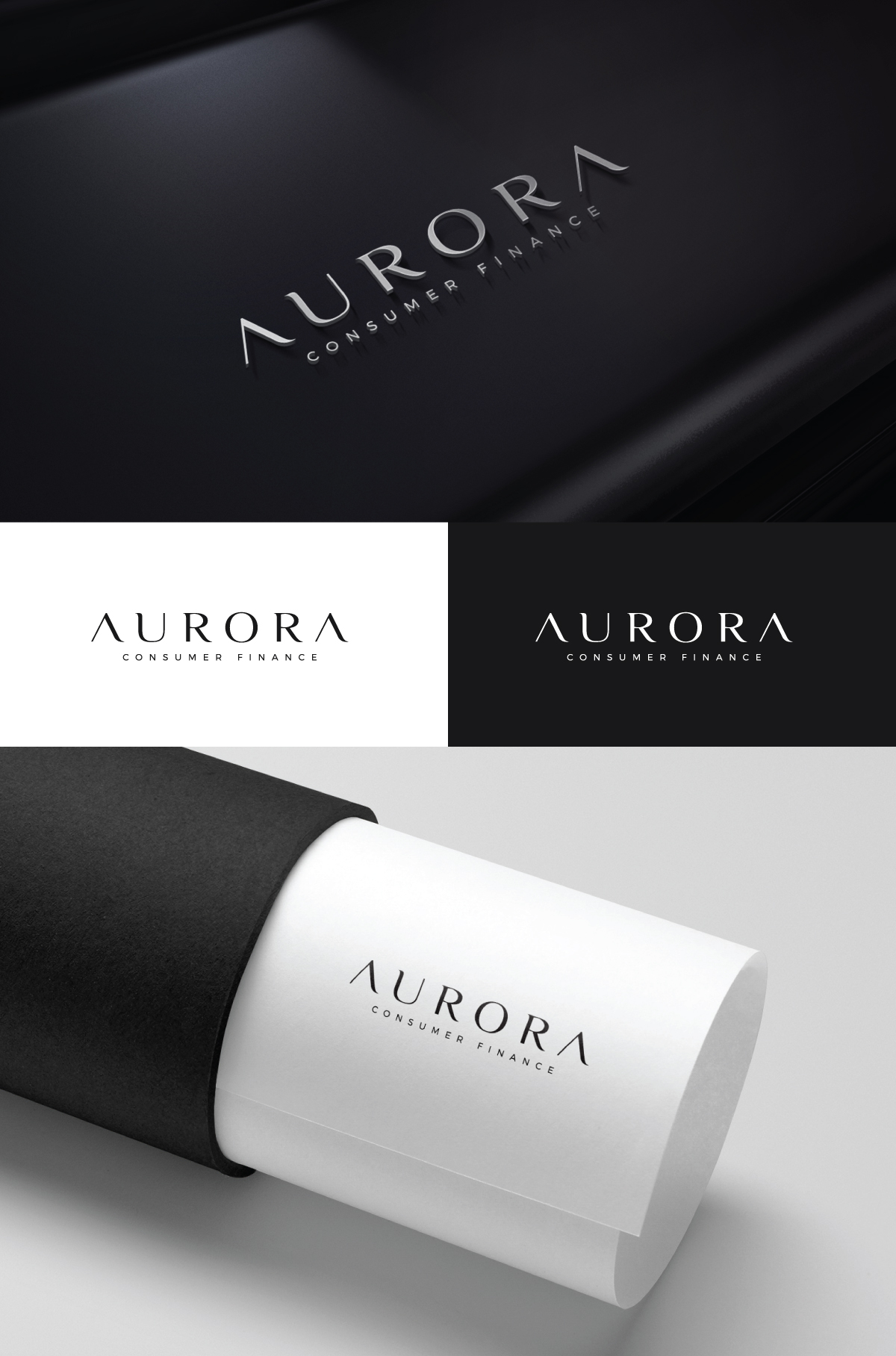 Logo Design by sol design2 for Aurora Consumer Finance LLC | Design #35080883