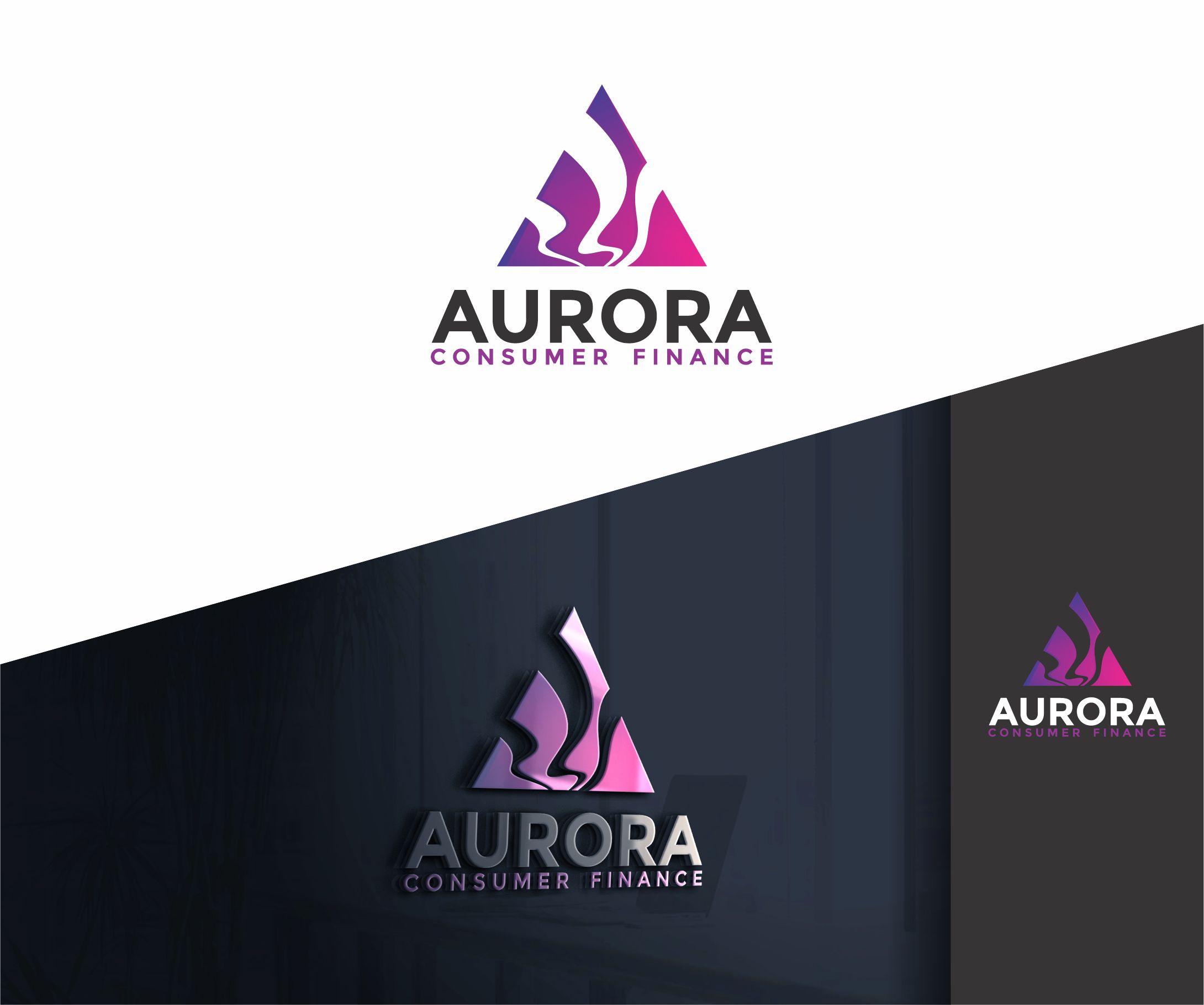 Logo Design by alkaline for Aurora Consumer Finance LLC | Design #35060043