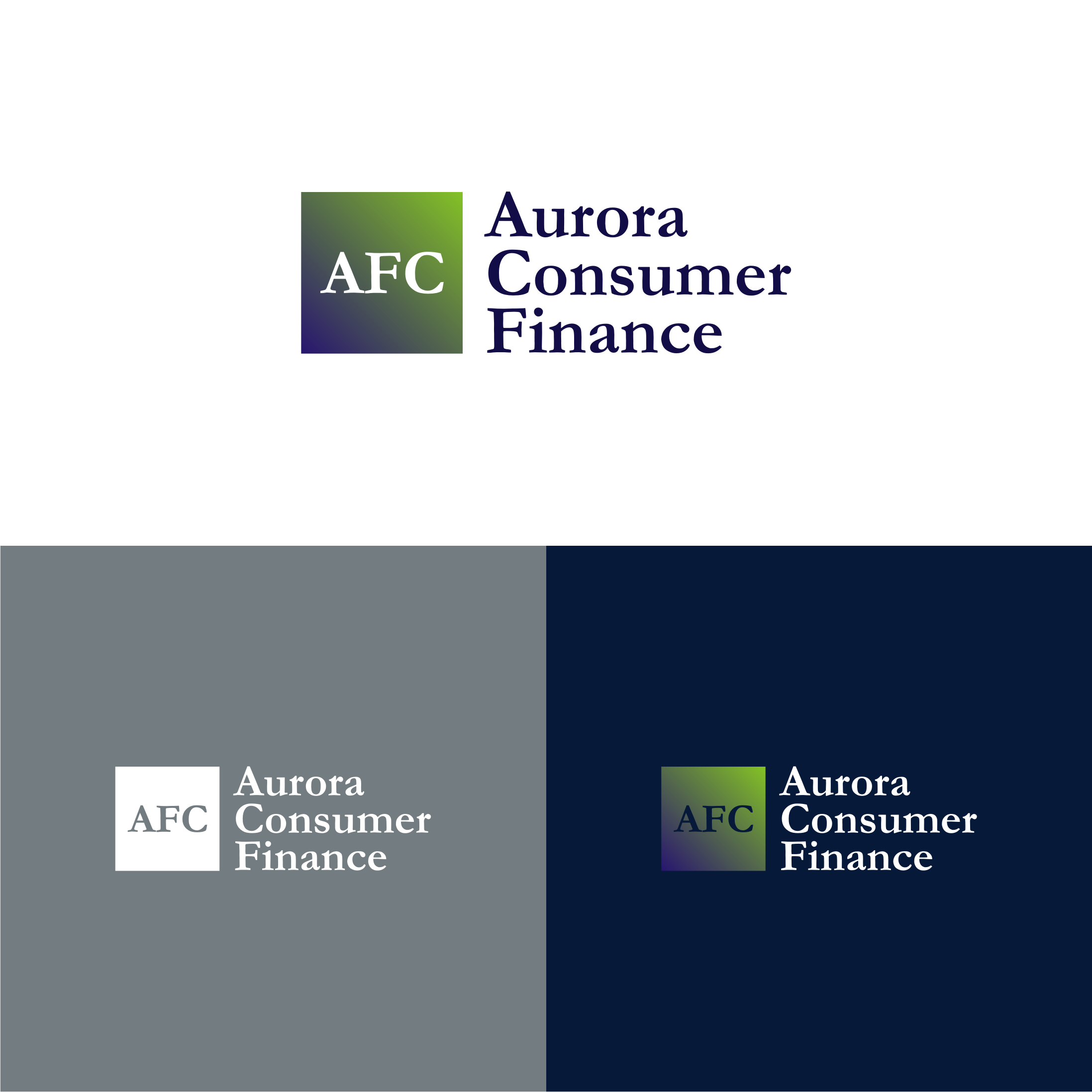 Logo Design by melzh for Aurora Consumer Finance LLC | Design #35065437