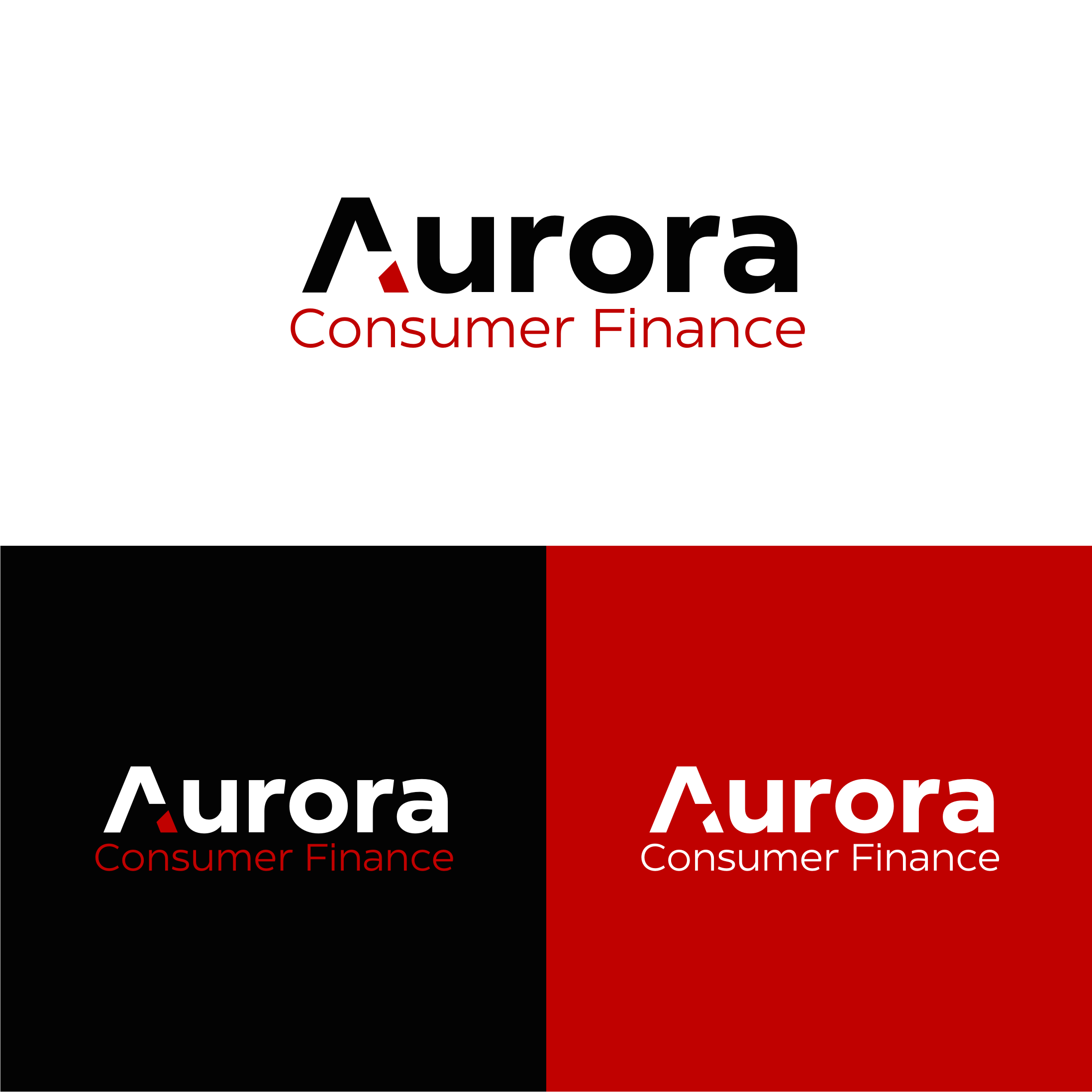 Logo Design by melzh for Aurora Consumer Finance LLC | Design #35077053