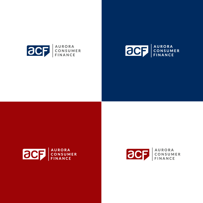 Logo-Design von Mosa. Monira für Aurora Consumer Finance LLC | Design #35058953