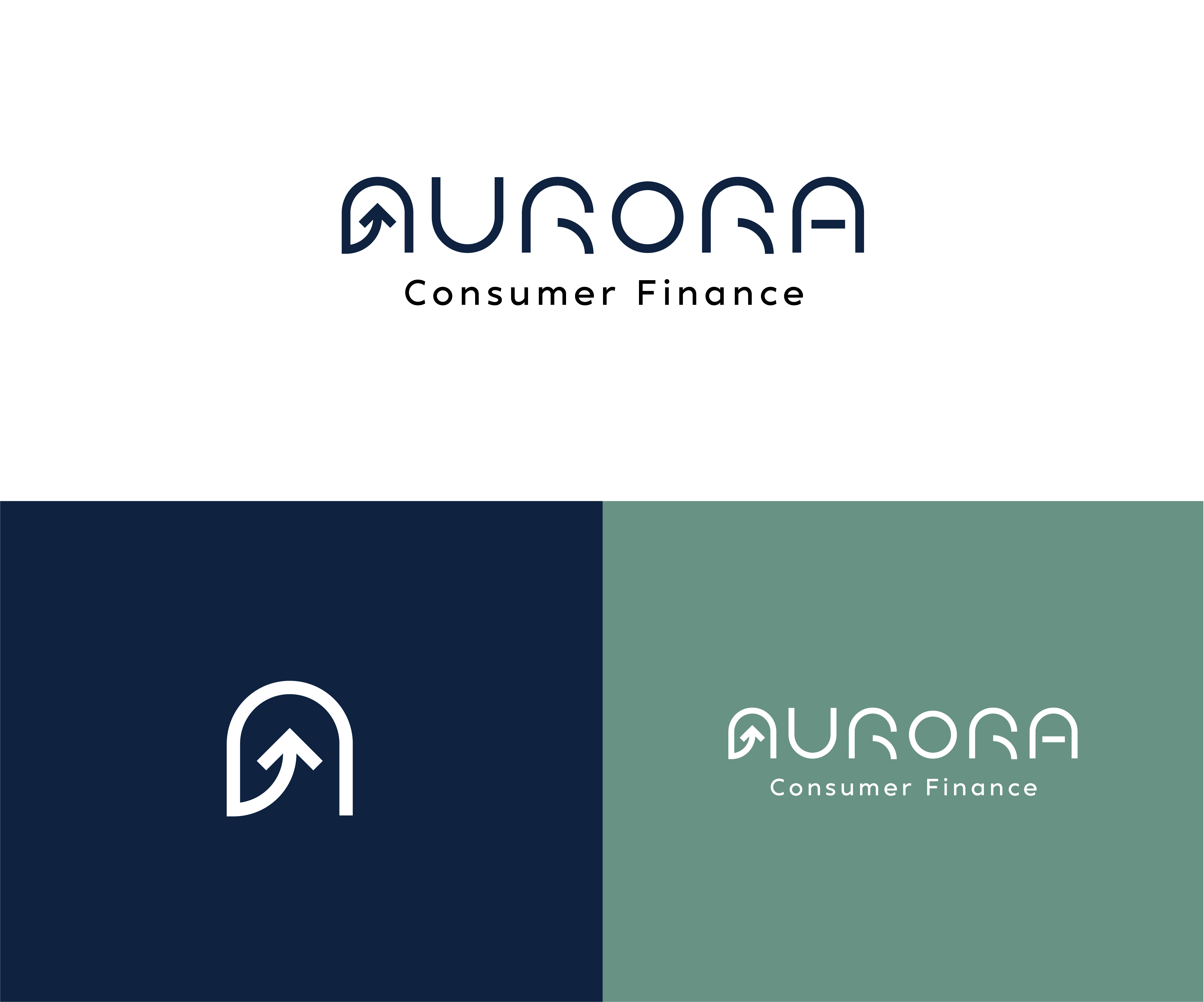 Logo Design by Drawing Room for Aurora Consumer Finance LLC | Design #35061771