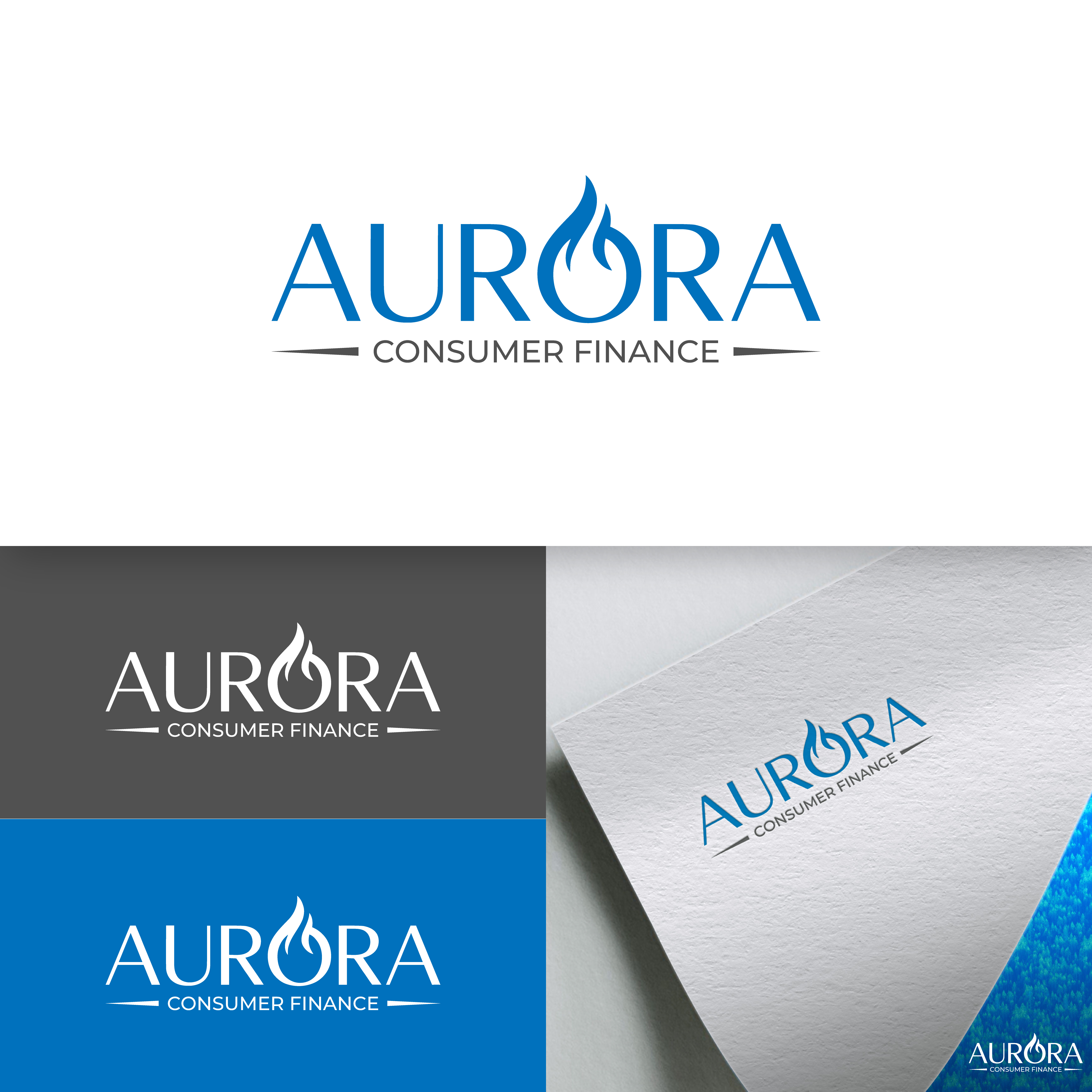 Logo Design by Mir Graphics for Aurora Consumer Finance LLC | Design #35056917