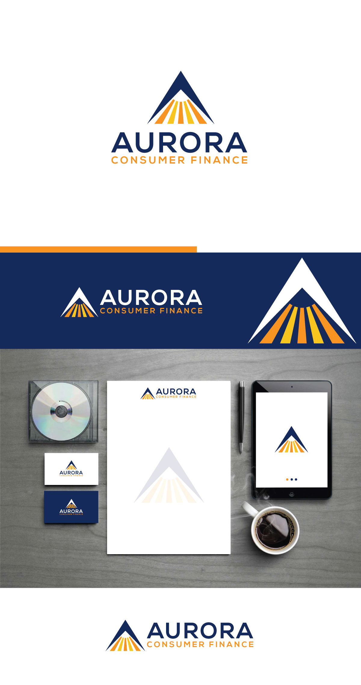 Diseño de Logo por creativepix para Aurora Consumer Finance LLC | Diseño #35058081