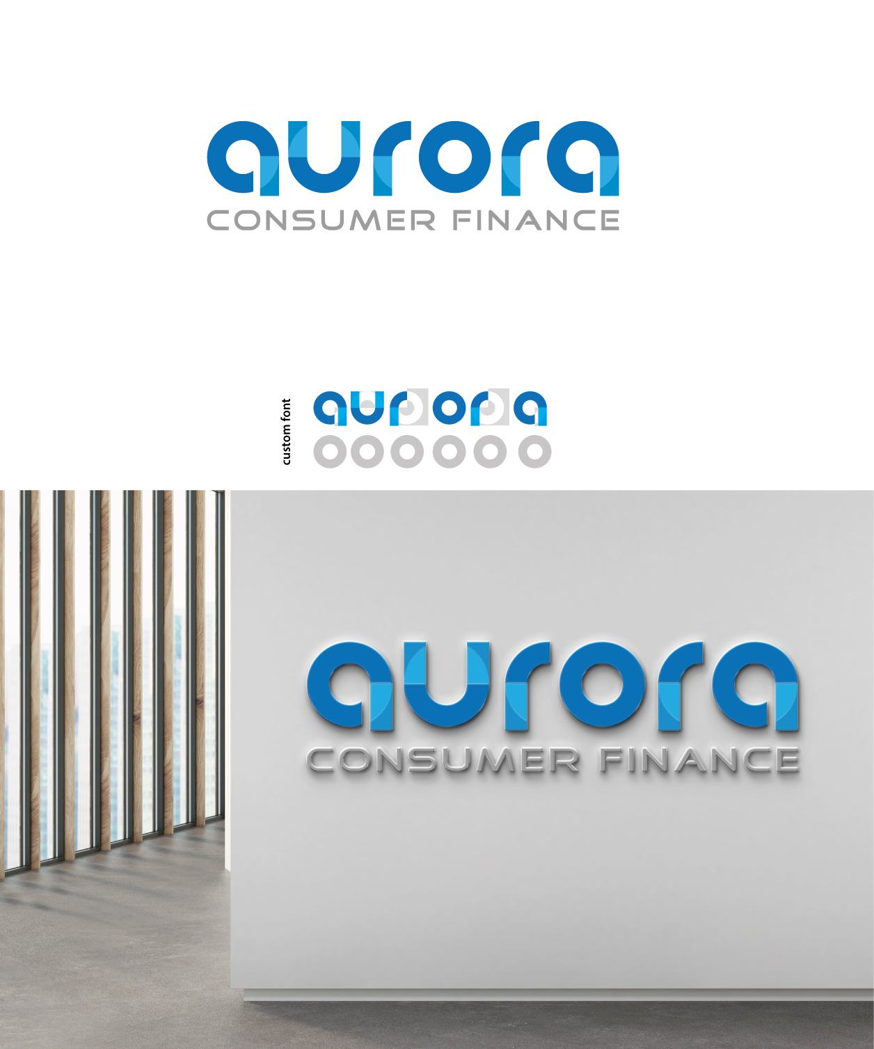 Logo Design by Rubia@ for Aurora Consumer Finance LLC | Design #35066460
