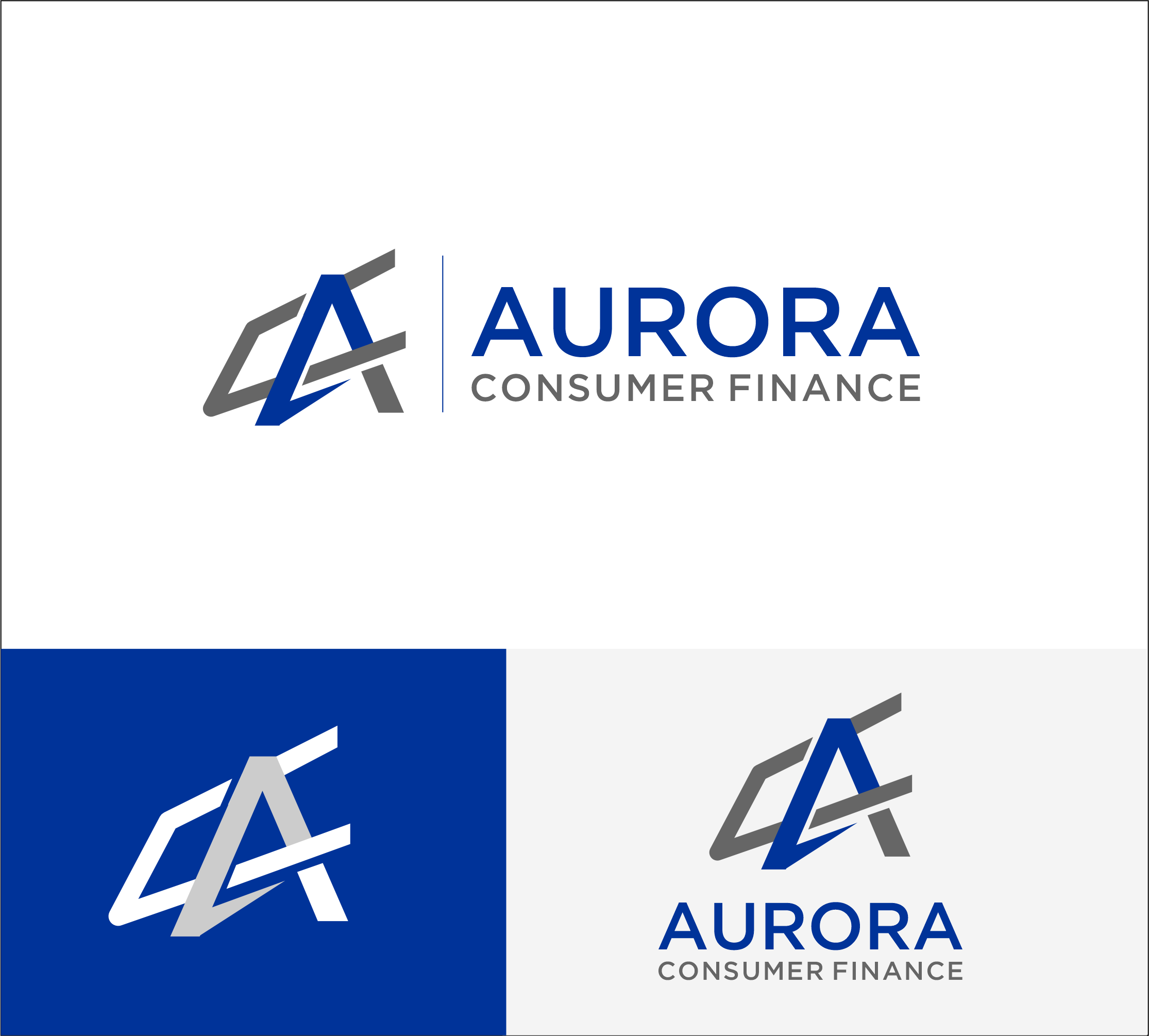 Diseño de Logo por Udaya G para Aurora Consumer Finance LLC | Diseño #35088808