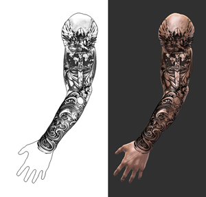 Tattoo Design by Nimshan