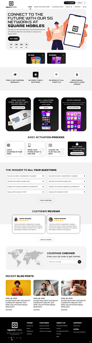 Web Design by pb for this project | Design: #35061036