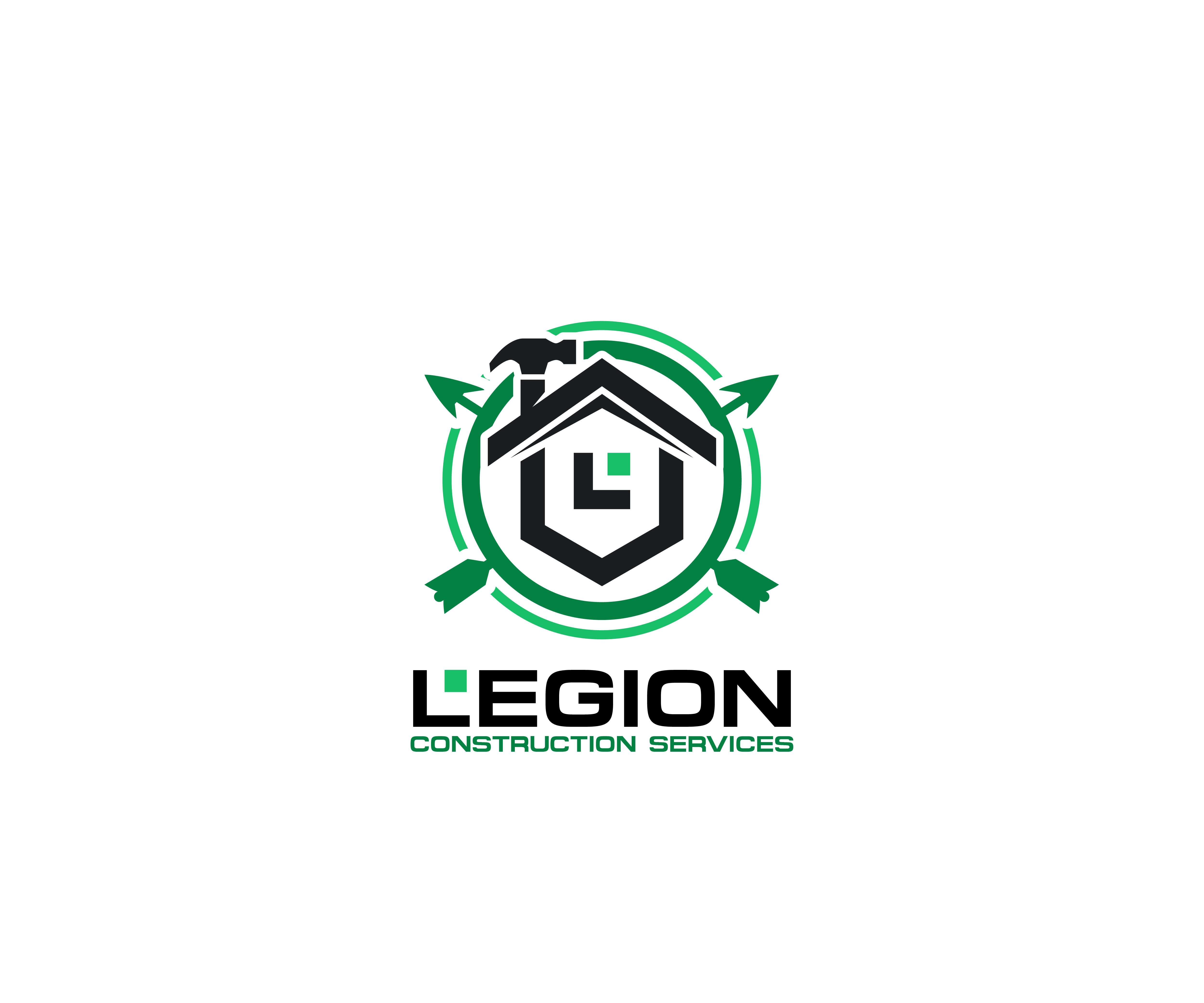 Diseño de Logo por James J. para Legion construction services LLC | Diseño #35120973