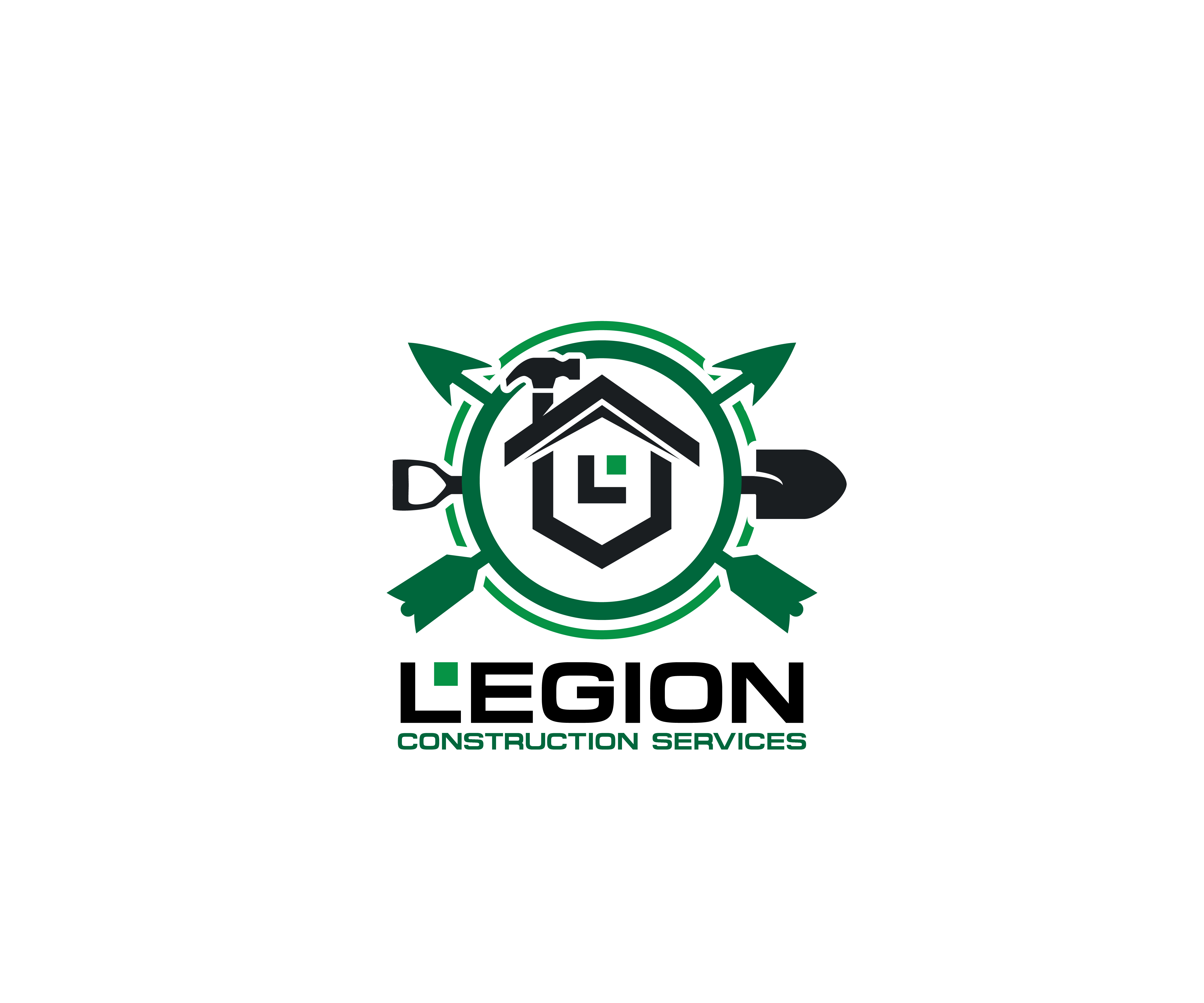 Diseño de Logo por James J. para Legion construction services LLC | Diseño #35133552