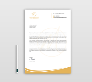 Letterhead Design by Expert Bappy for this project | Design: #35062922