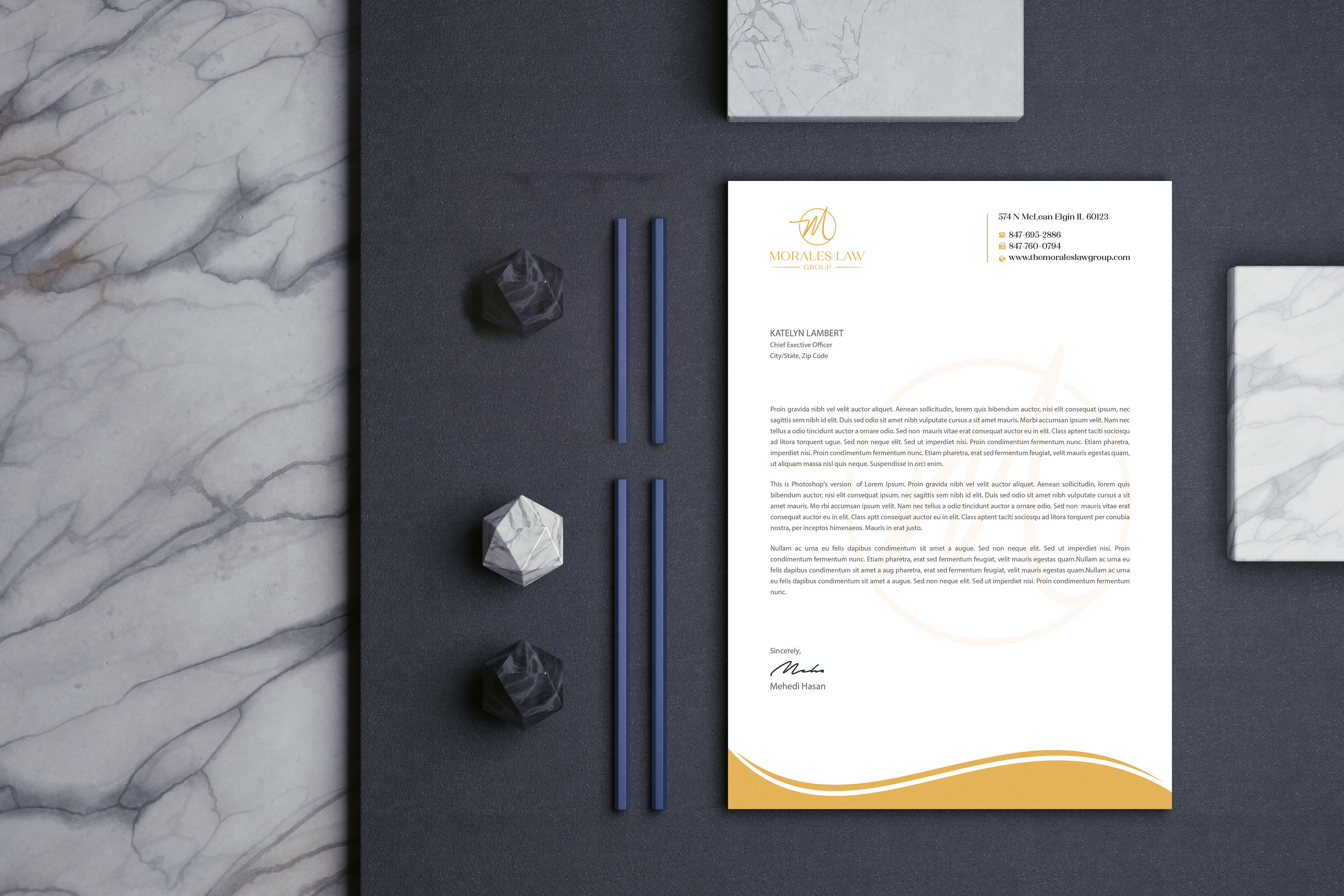 Letterhead Design by Expert Bappy for this project | Design #35062927