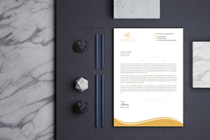 Letterhead Design by Expert Bappy for this project | Design: #35062927