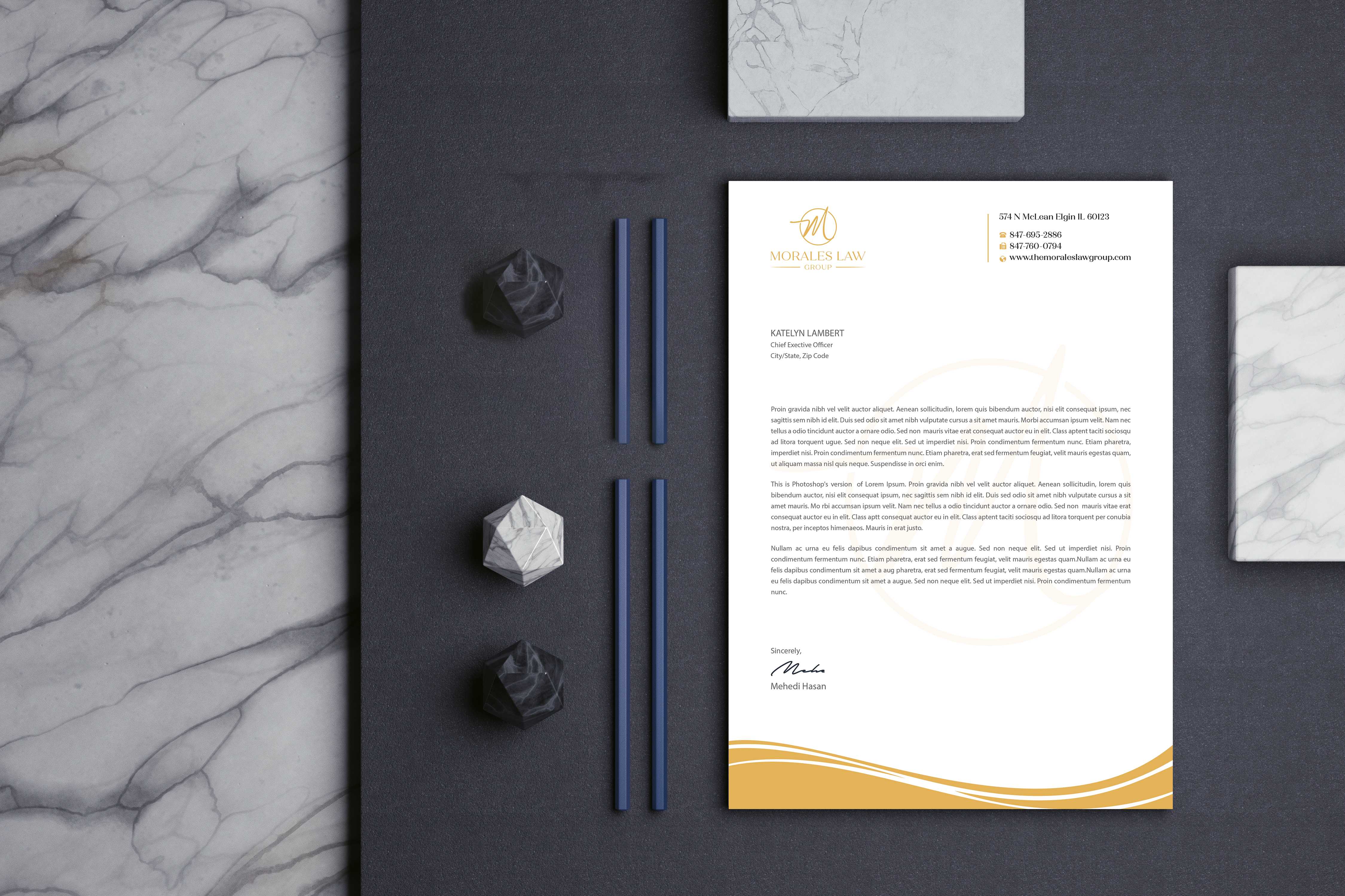 Letterhead Design by Expert Bappy for this project | Design #35062931