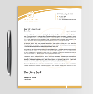 Letterhead Design by Expert Bappy for this project | Design: #35063053