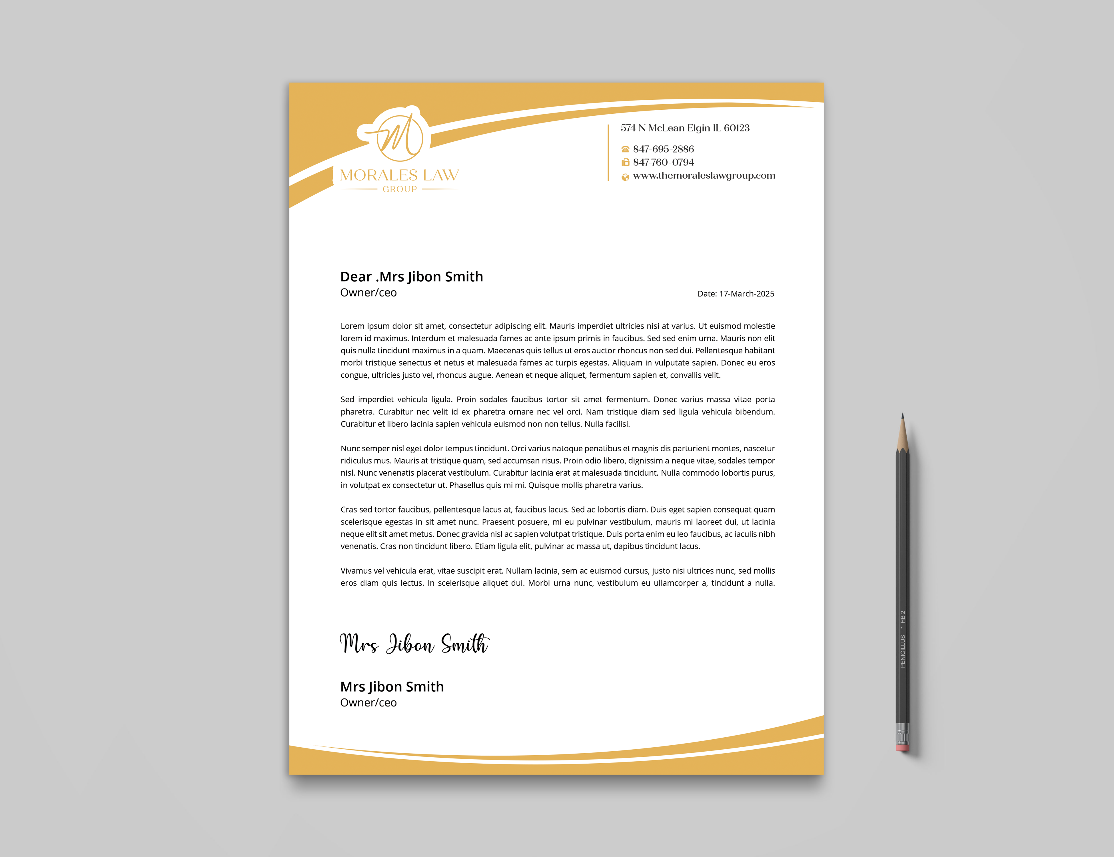 Letterhead Design by Expert Bappy for this project | Design #35063257