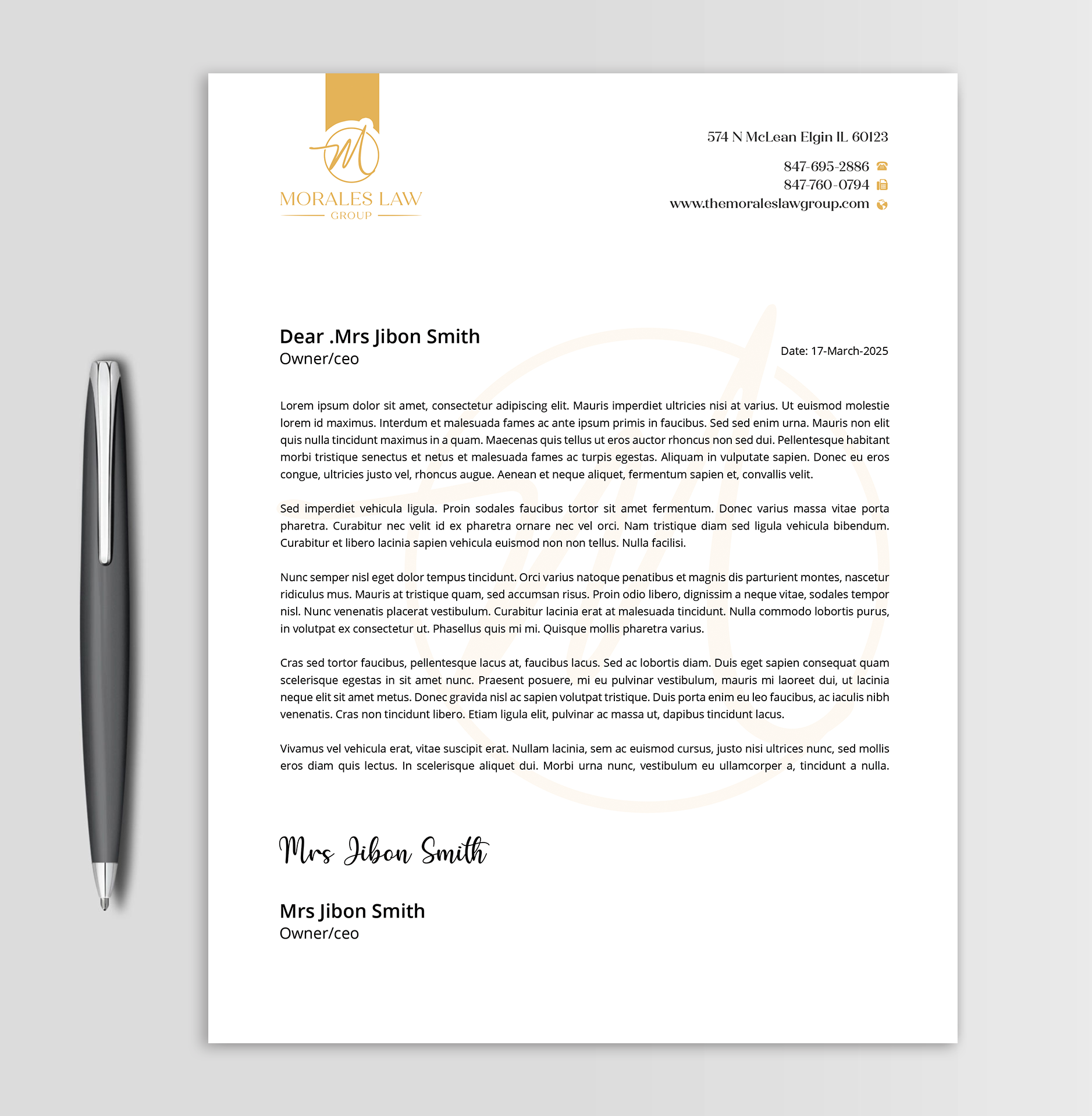 Diseño de Membrete por Expert Bappy para este proyecto | Diseño #35063324
