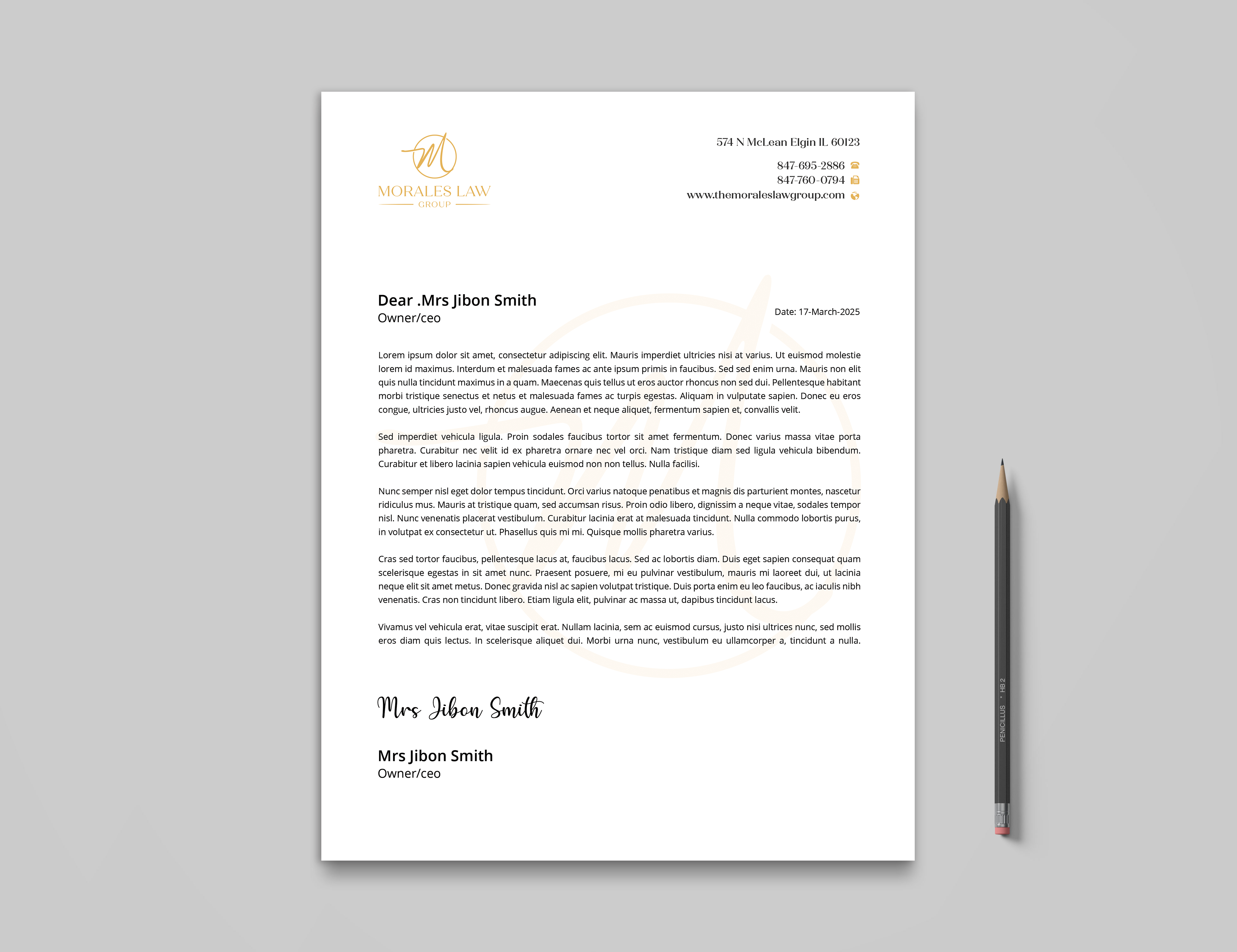 Letterhead Design by Expert Bappy for this project | Design #35063327