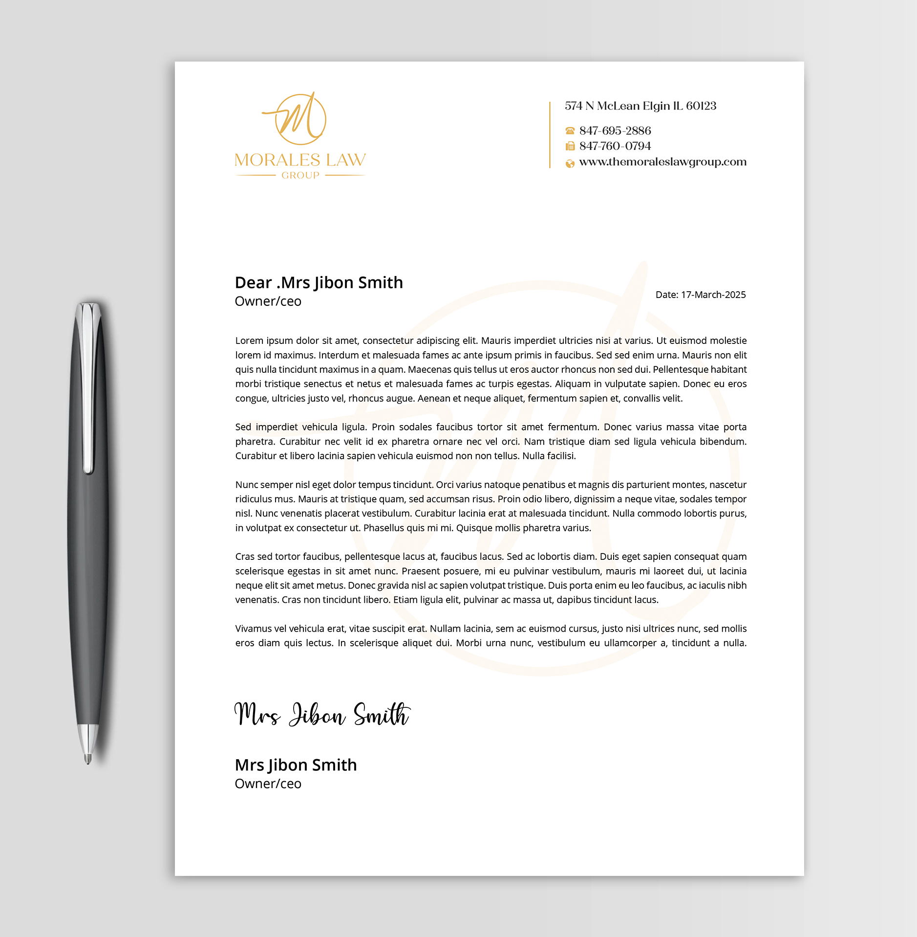 Diseño de Membrete por Expert Bappy para este proyecto | Diseño #35063344