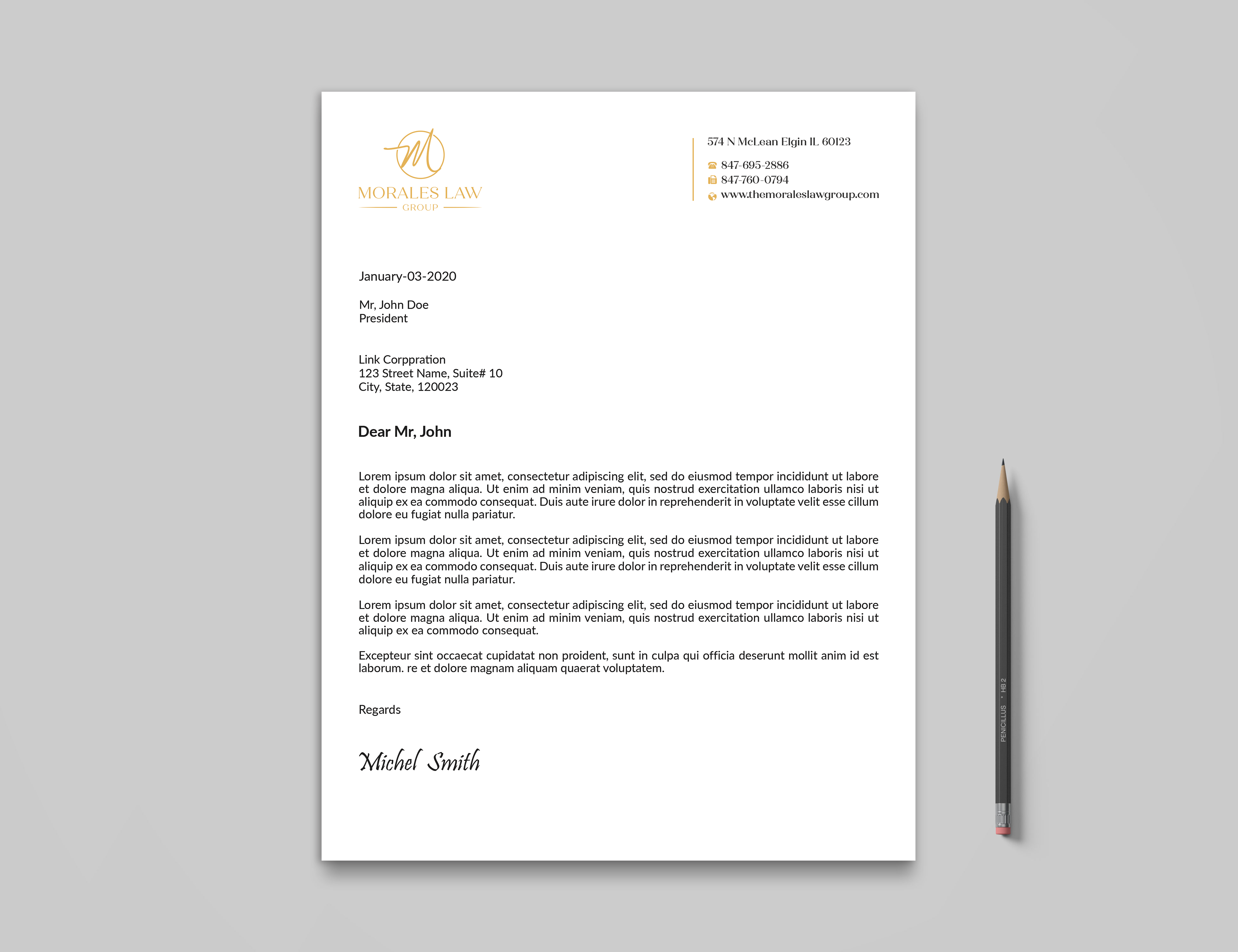 Letterhead Design by Expert Bappy for this project | Design #35063352