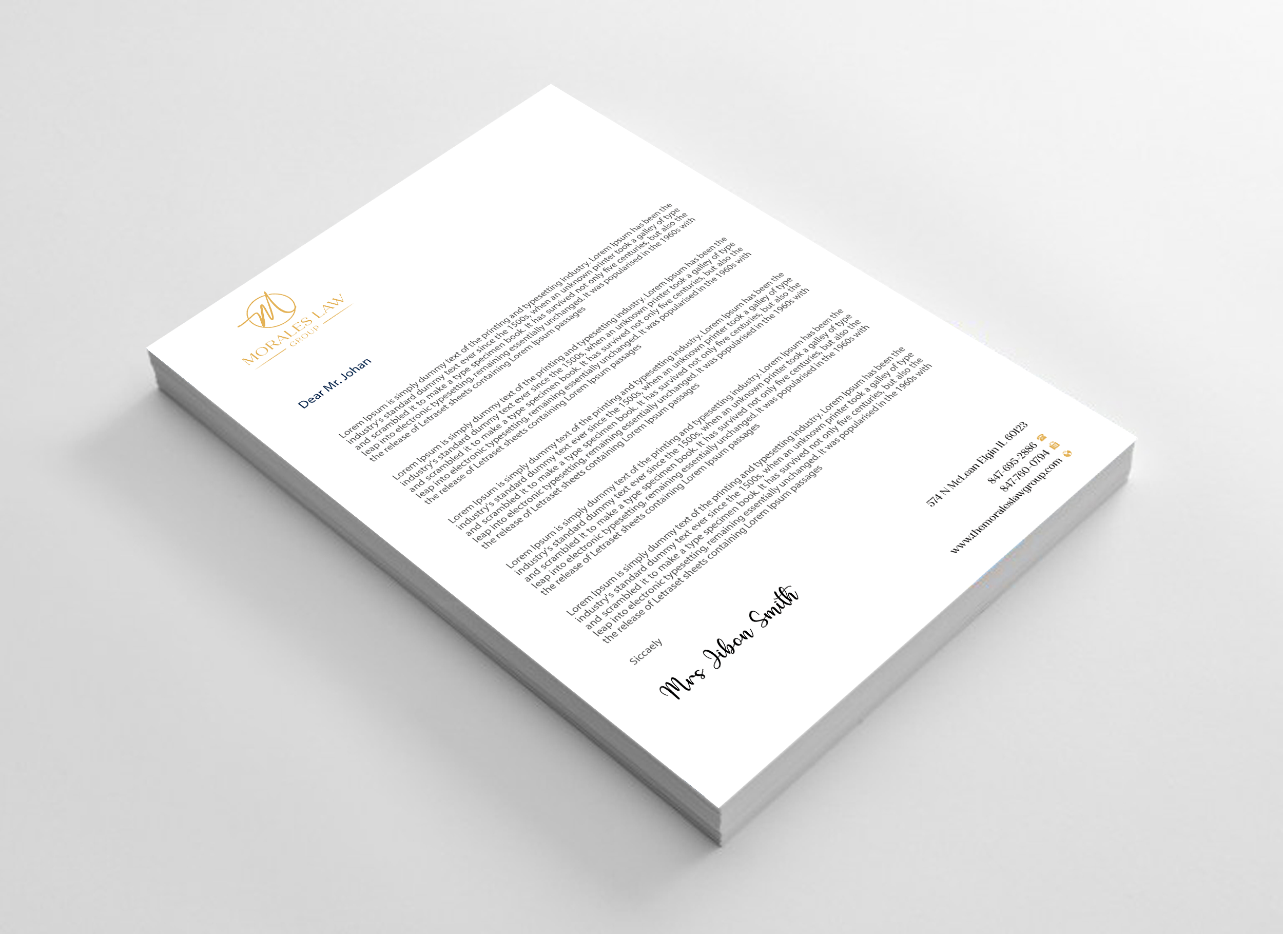 Letterhead Design by Expert Bappy for this project | Design #35063733