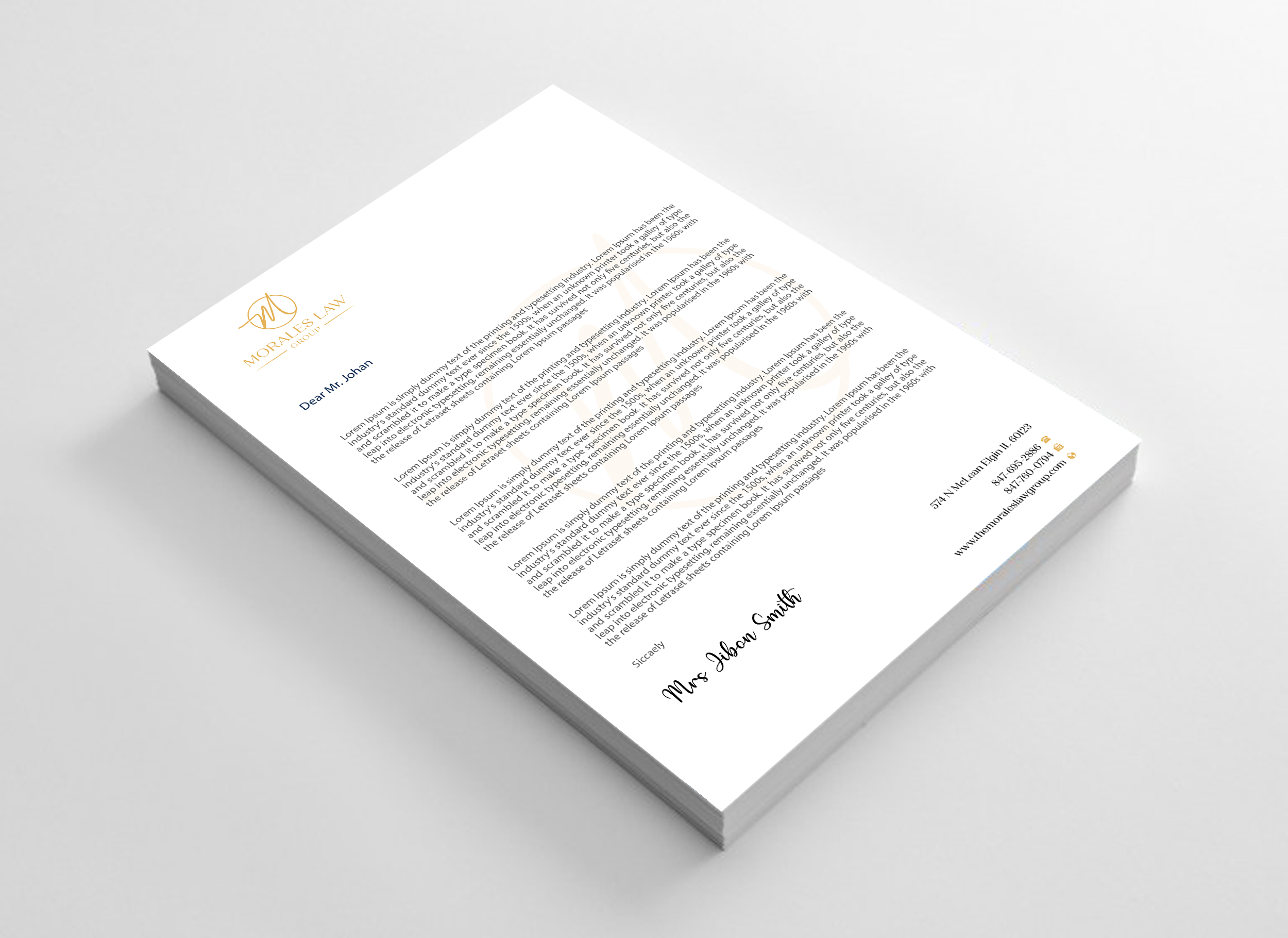 Letterhead Design by Expert Bappy for this project | Design #35063734