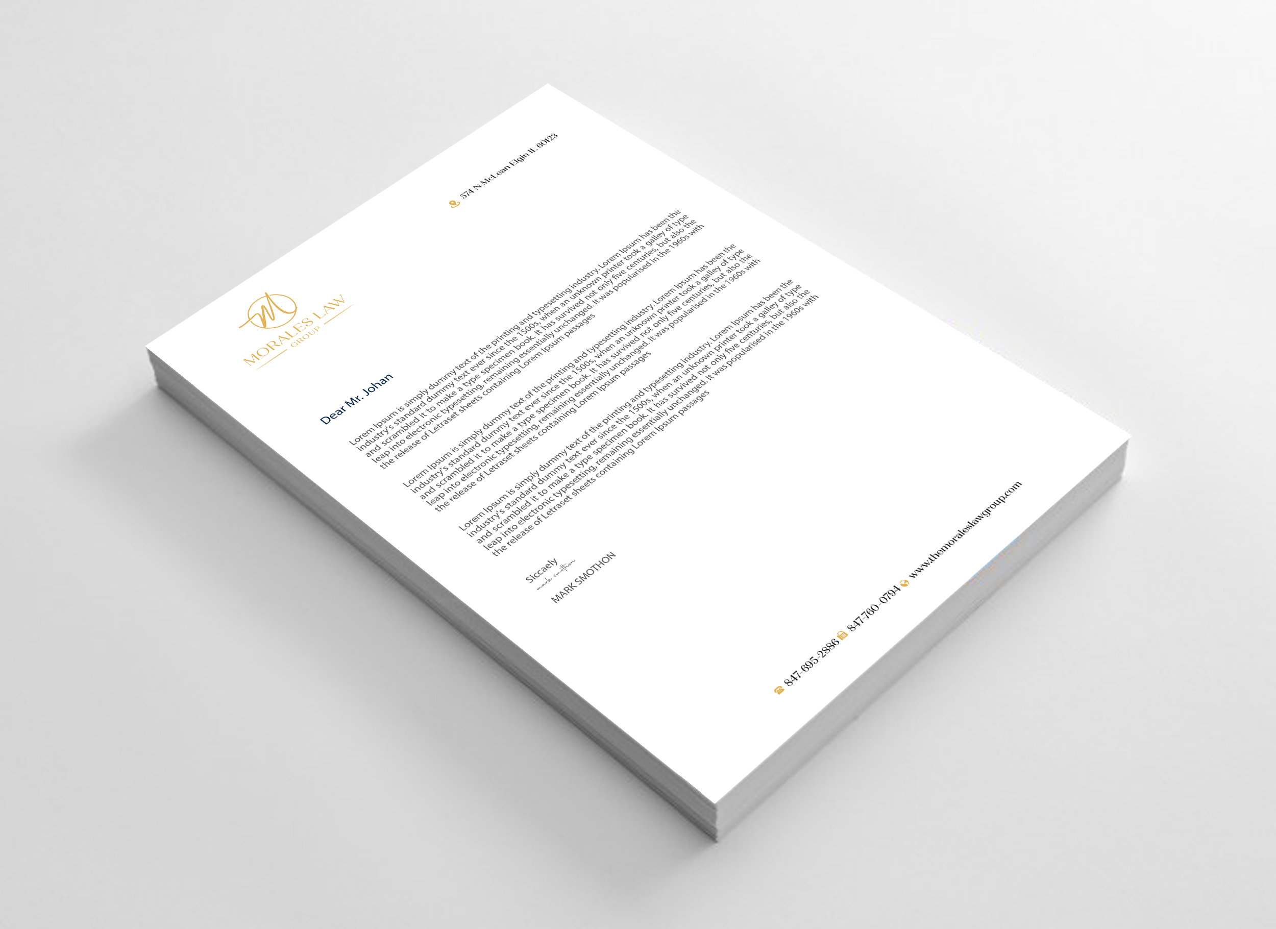 Letterhead Design by Expert Bappy for this project | Design #35063752