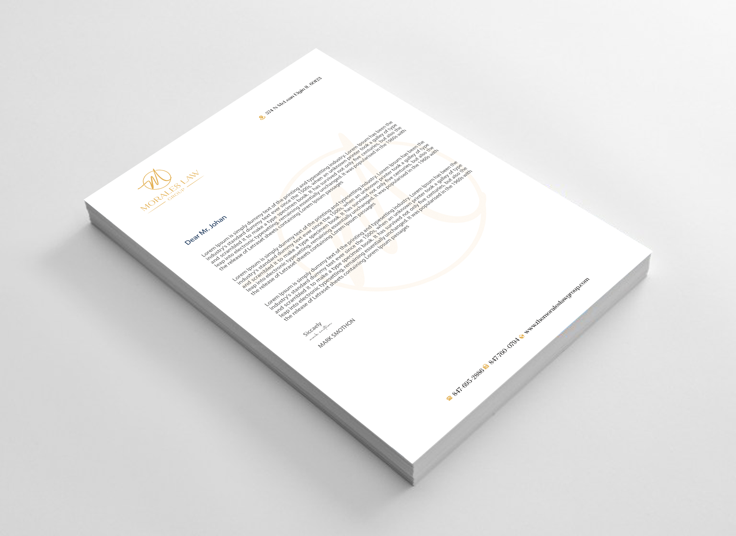 Letterhead Design by Expert Bappy for this project | Design #35063753