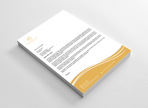 Letterhead Design by Expert Bappy for this project | Design: #35063906