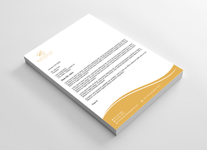 Letterhead Design by Expert Bappy for this project | Design: #35063908