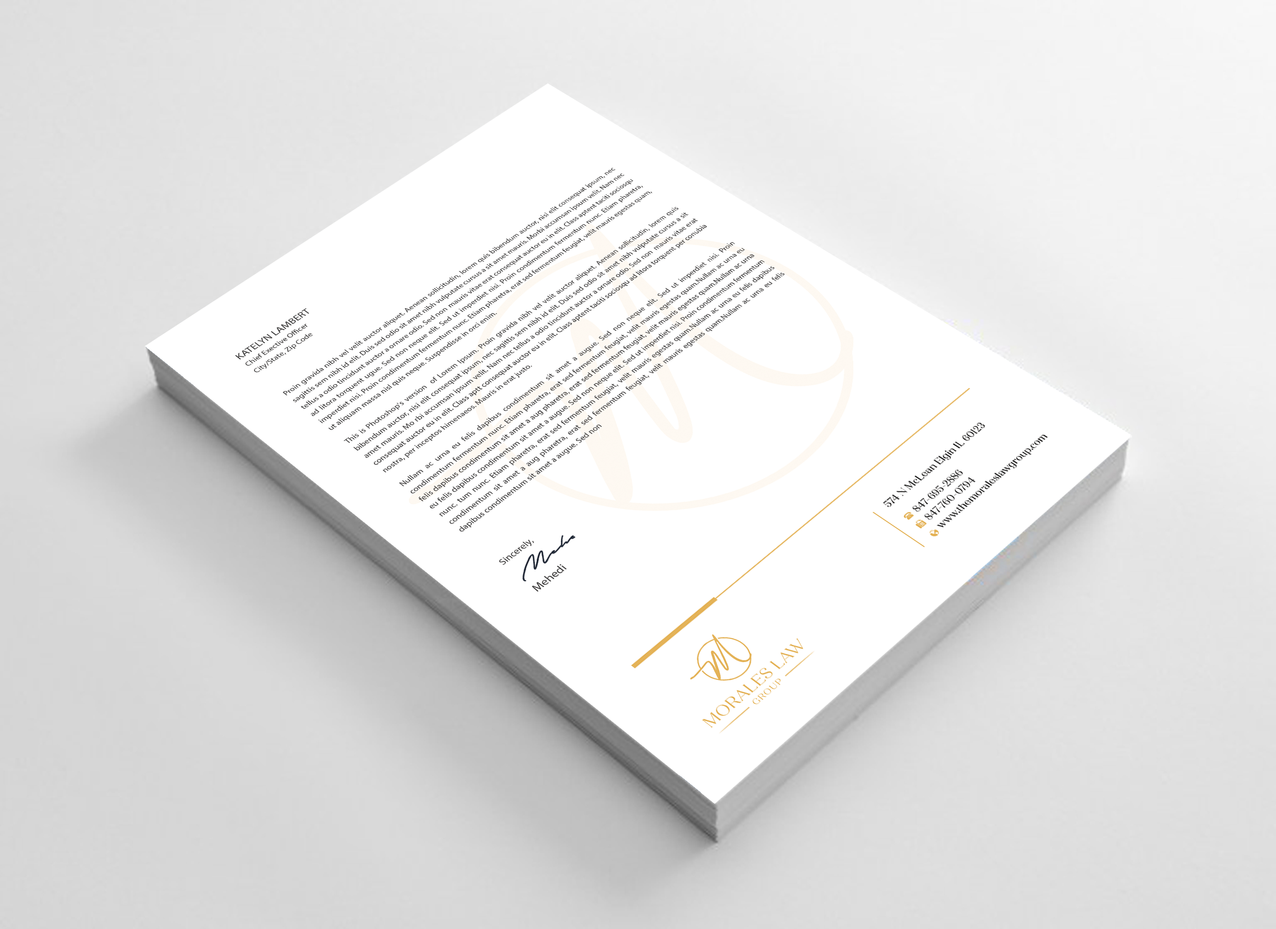 Letterhead Design by Expert Bappy for this project | Design #35063920