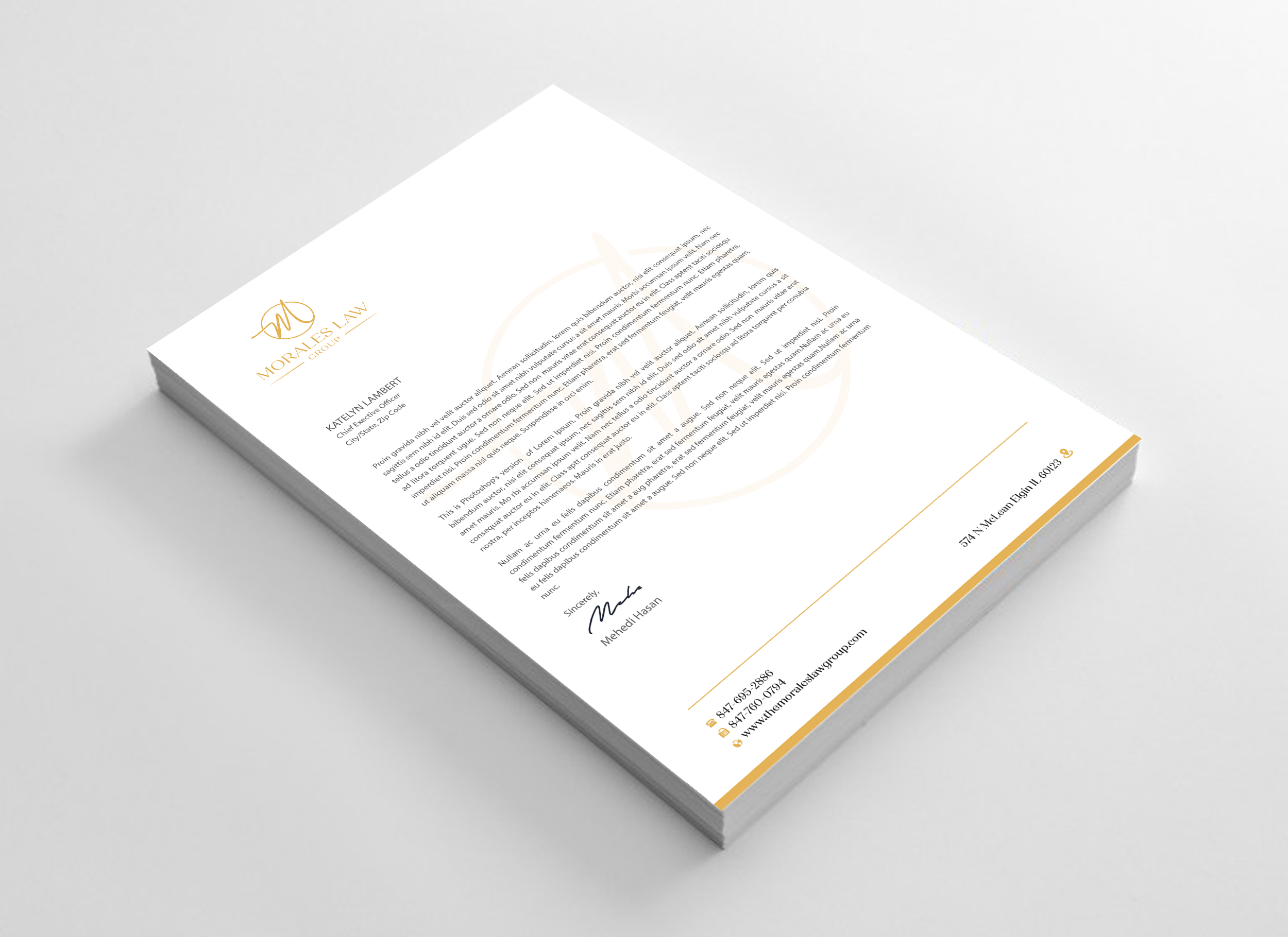 Diseño de Membrete por Expert Bappy para este proyecto | Diseño #35063969