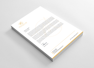 Letterhead Design by Expert Bappy for this project | Design: #35063969