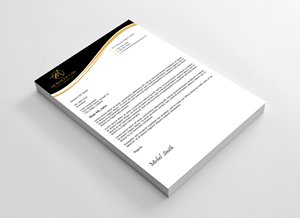 Letterhead Design by Expert Bappy for this project | Design: #35064506