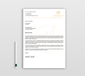 Letterhead Design by Expert Bappy for this project | Design: #35064530