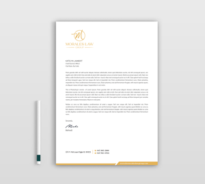Letterhead Design by Expert Bappy for this project | Design: #35064545