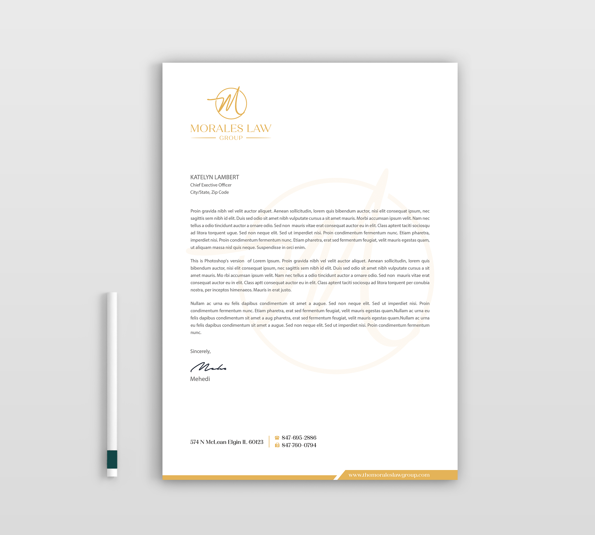 Briefkopf-Design von Expert Bappy für dieses Projekt | Design #35064549