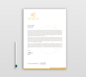 Letterhead Design by Expert Bappy for this project | Design: #35064549