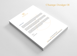 Letterhead Design by Expert Bappy for this project | Design: #35064975
