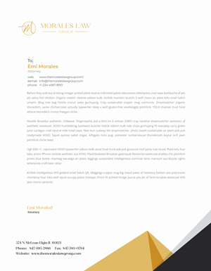 Letterhead Design by Starto Agency for this project | Design: #35062638
